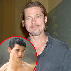 Brad Pitt, Taylor Lautner Brad Pitt, Taylor Lautner